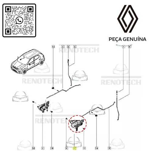 RN 18984R-NX 806713711R PUXADOR INT. DA PORTA ESQ-DIR KWID...17 - D